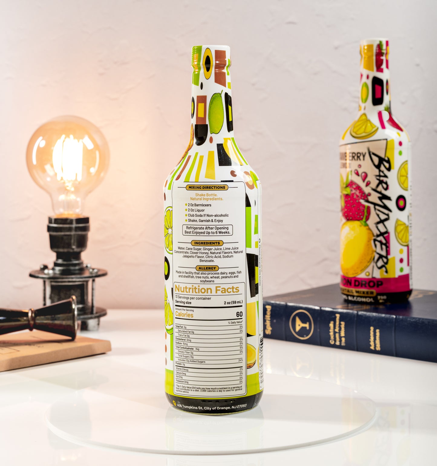 Cocktail Mixer Moscow Mule Honey-Ginger Jalapeño Mix - 750ml