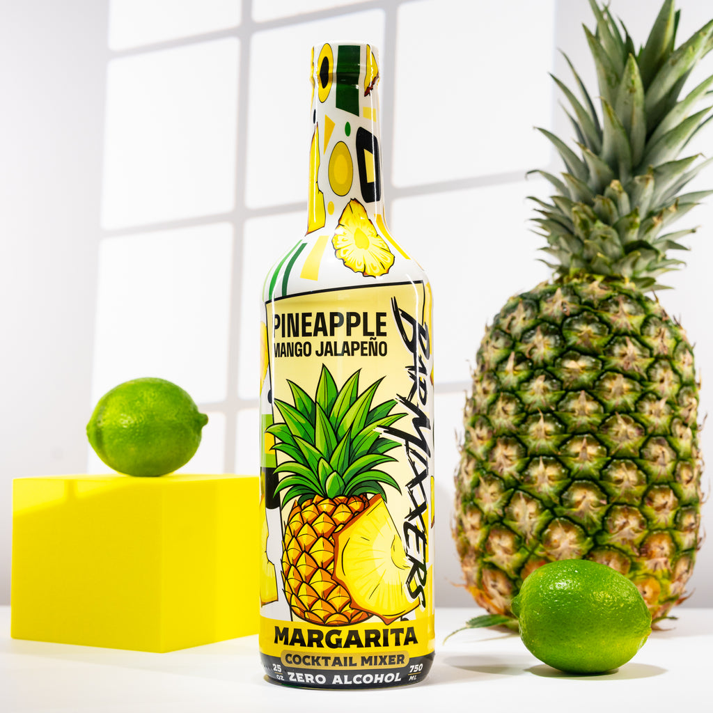 Cocktail Mixer Pineapple Mango Spicy Jalapeño Margarita Mix - 750ml
