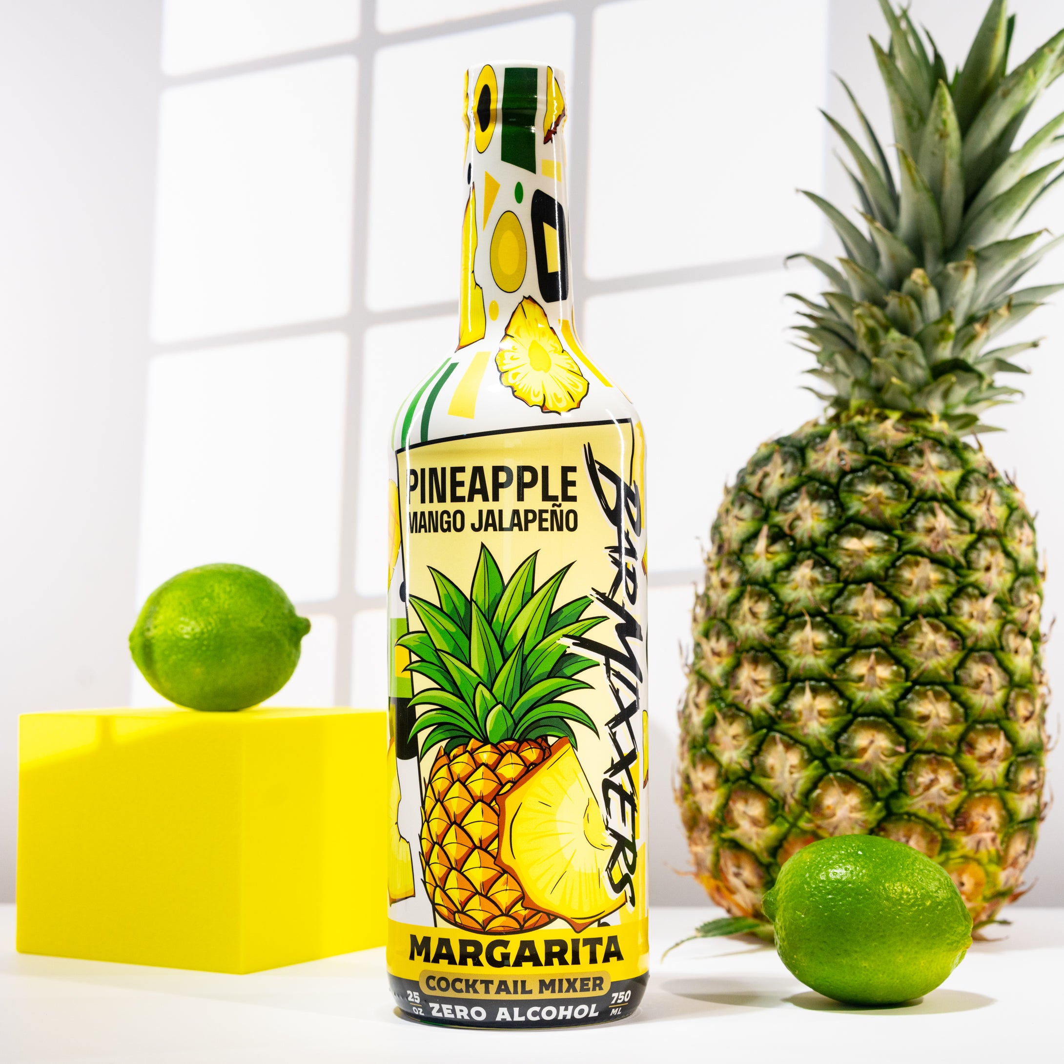 Cocktail Mixer Pineapple Mango Spicy Jalapeño Margarita Mix - 750ml