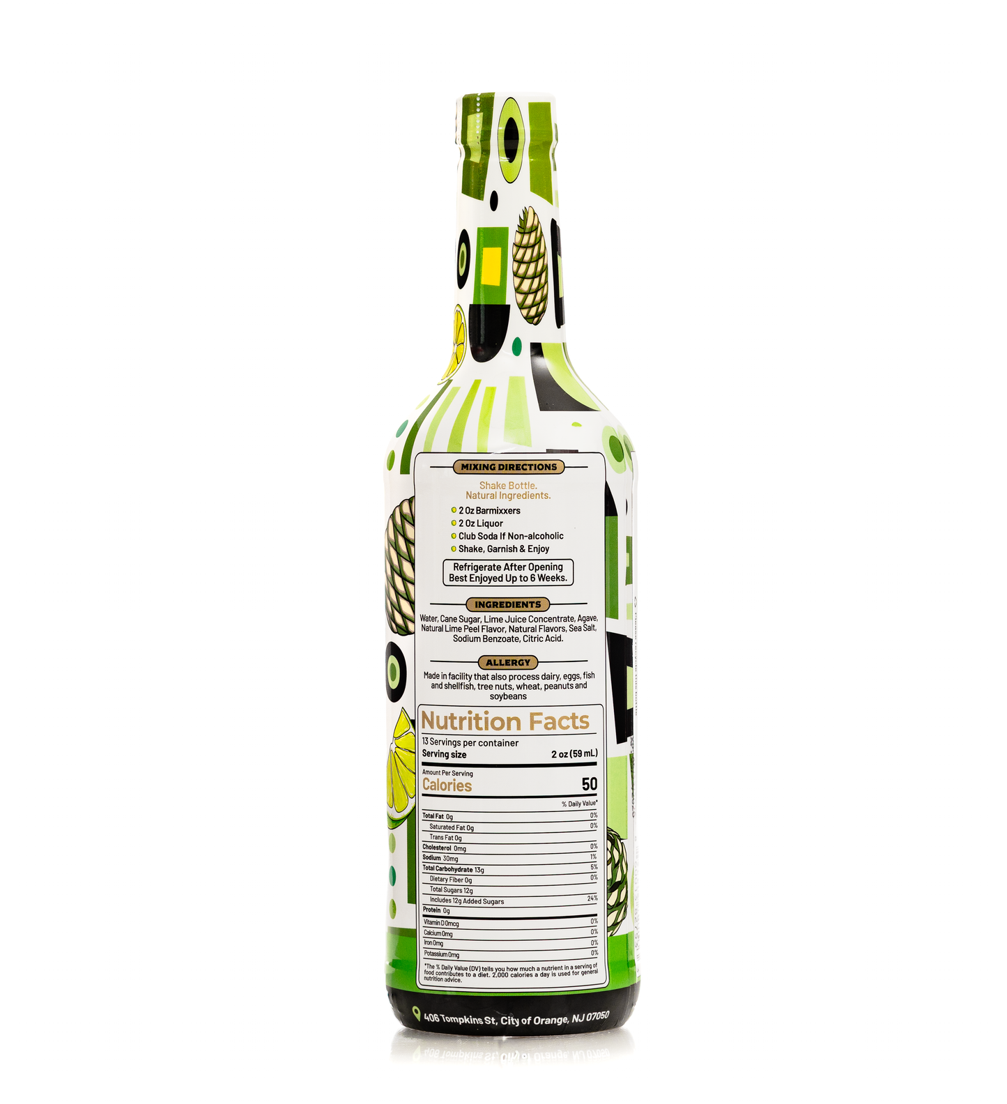 Agave Margarita Mixer – Handcrafted Citrus & Sweet Smoothness | BarMixxers