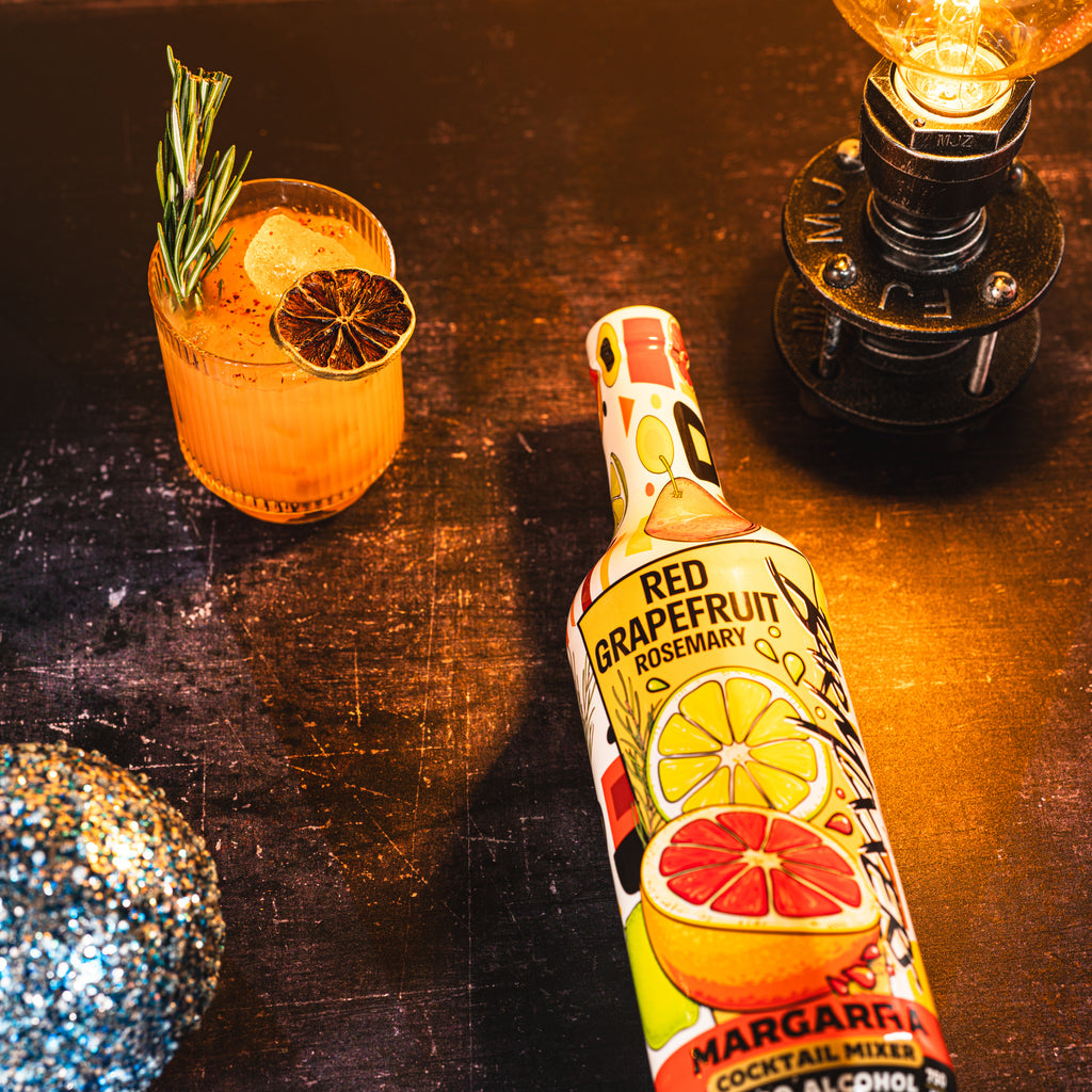 Cocktail Mixer Red Grapefruit Rosemary Margarita Mix - 750ml