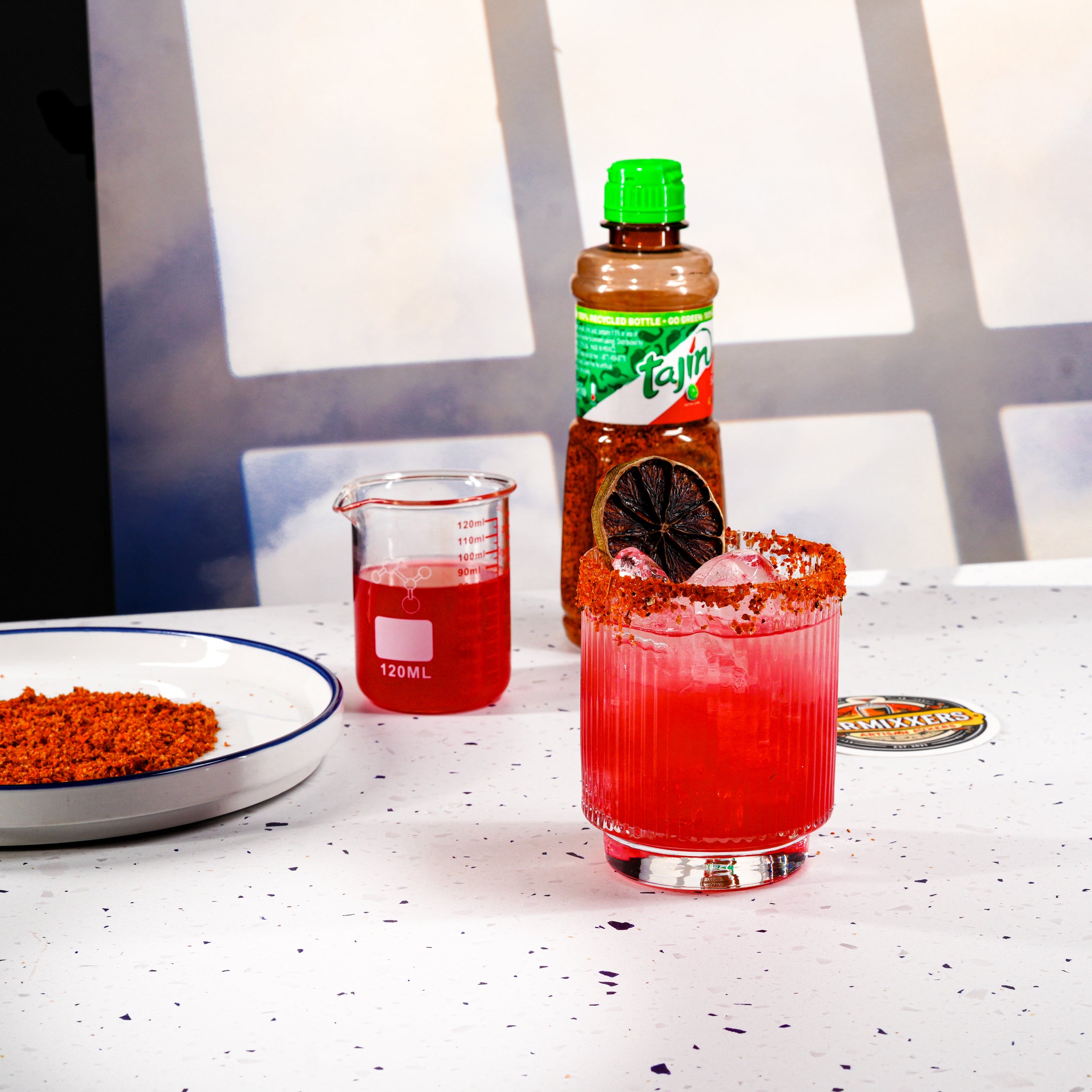 Cocktail Mixer Spicy Watermelon Strawberry Jalapeño Margarita Mix - 750ml