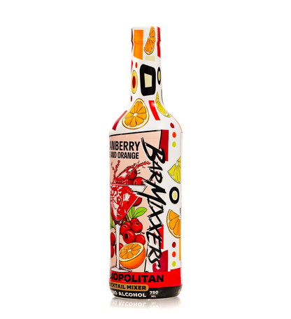 Classic Cosmopolitan Mixer – Cranberry, Lime & Orange Zest | BarMixxers