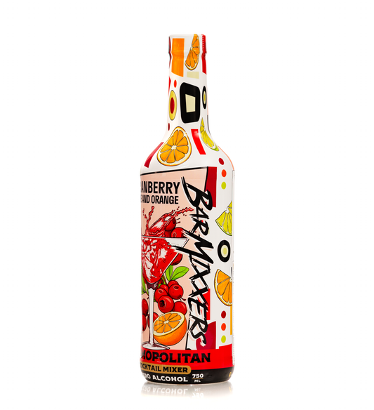 Classic Cosmopolitan Mixer – Cranberry, Lime & Orange Zest | BarMixxers