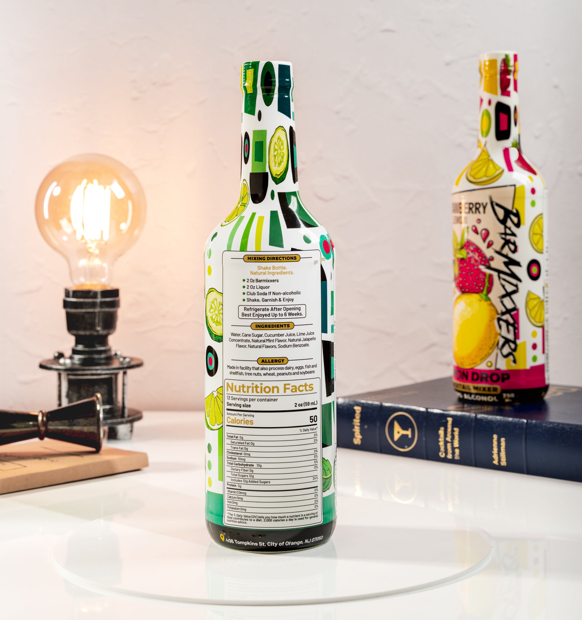 Cocktail Mixer Premium Cucumber Jalapeño Mojito Mix - 750ml