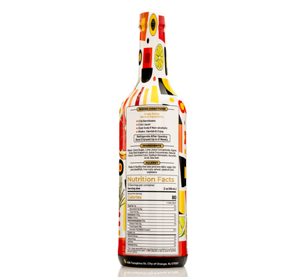 Barmixxers Red Grapefruit Rosemary Margarita Cocktail & Mocktail Mix - Makes 13 Drinks - Perfect for Craft Cocktails and Mocktails - Made with Real Citrus, Sea Salt, & Agave 750 ML