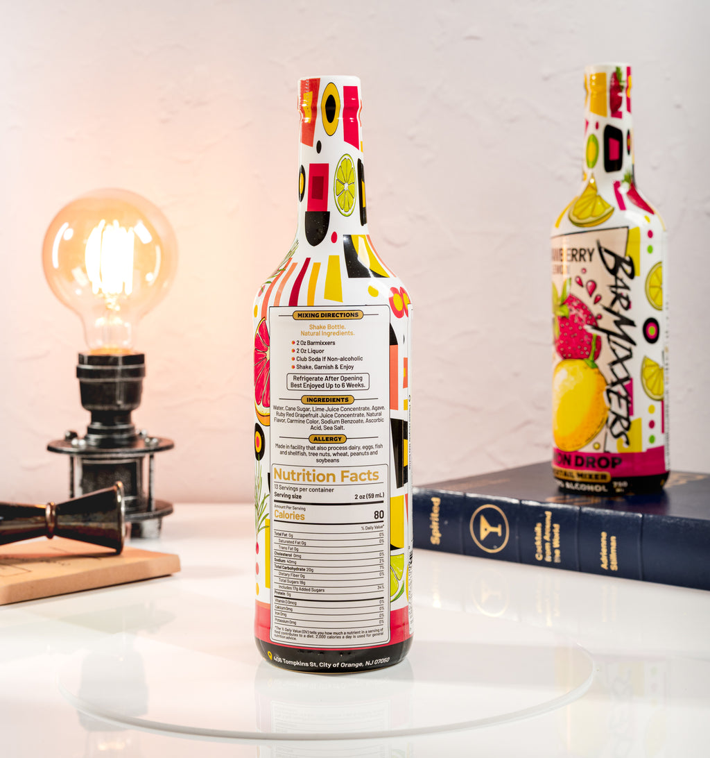 Cocktail Mixer Red Grapefruit Rosemary Margarita Mix - 750ml