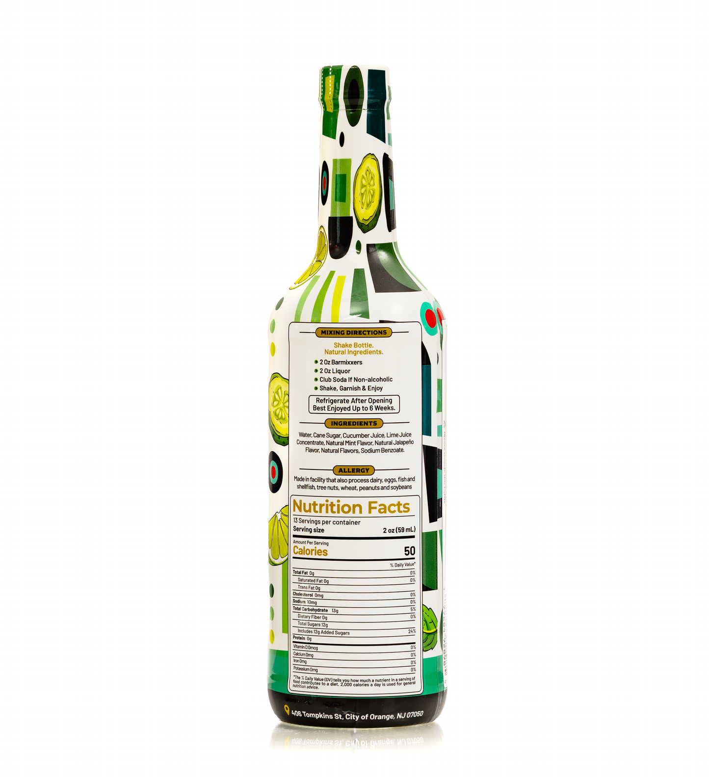 Mint Cucumber Jalapeño Mojito Mixer – Cool Heat in Every Sip | BarMixxers