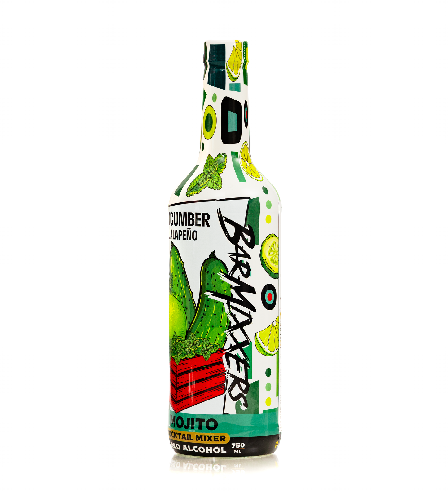 Mint Cucumber Jalapeño Mojito Mixer – Cool Heat in Every Sip | BarMixxers