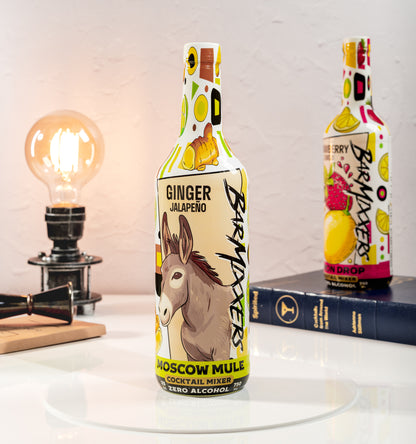 Cocktail Mixer Moscow Mule Honey-Ginger Jalapeño Mix - 750ml