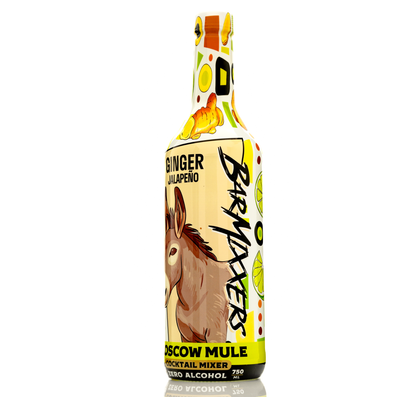 Barmixxers Bar Essentials Moscow Mule Honey-Ginger Mix - Refreshing & Uplifting Mixer with Natural Ingredients - Cocktail Mix with a Kick