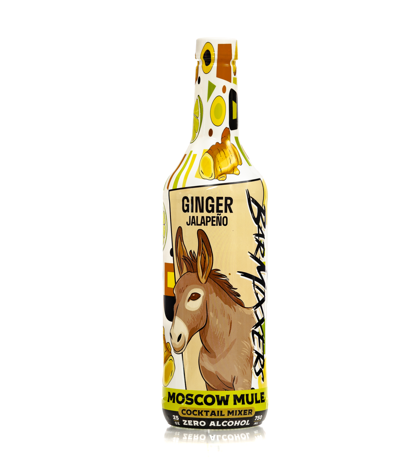 Moscow Mule Mixer – Ginger, Lime & Jalapeño Zing | BarMixxers