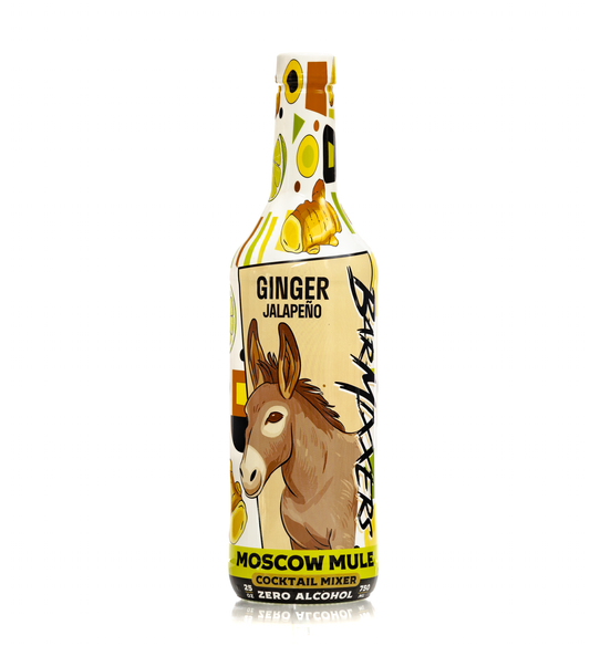 Moscow Mule Mixer – Ginger, Lime & Jalapeño Zing | BarMixxers