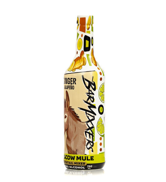 Moscow Mule Mixer – Ginger, Lime & Jalapeño Zing | BarMixxers
