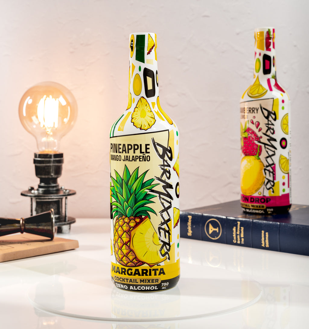 Cocktail Mixer Pineapple Mango Spicy Jalapeño Margarita Mix - 750ml