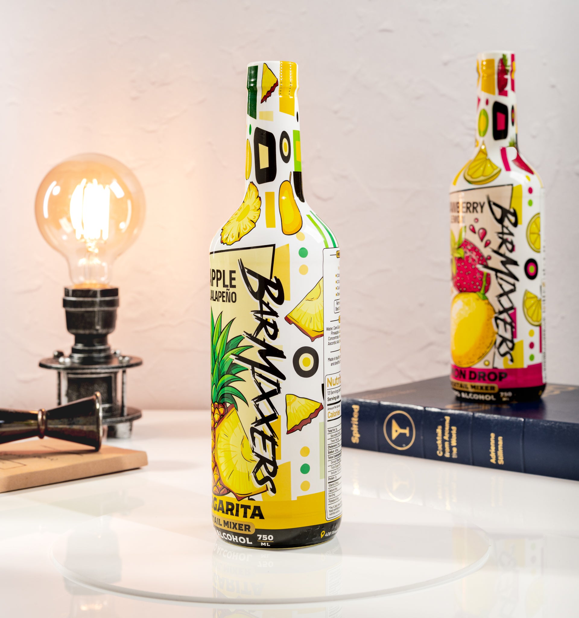 Cocktail Mixer Pineapple Mango Spicy Jalapeño Margarita Mix - 750ml