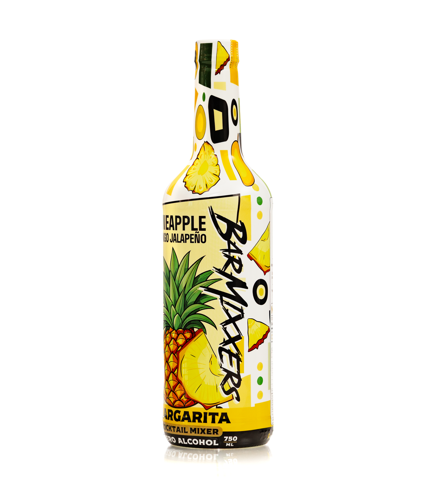 Pineapple Mango Jalapeño Margarita Mixer – Tropical Heat & Zesty Harmony | BarMixxers