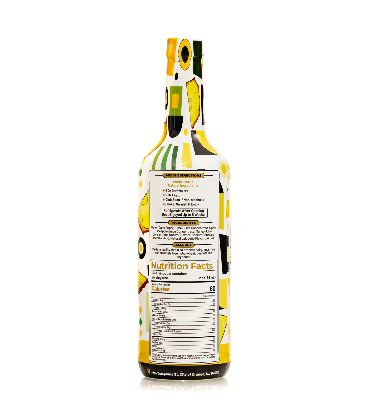Pineapple Mango Jalapeño Margarita Mixer – Tropical Heat & Zesty Harmony | BarMixxers