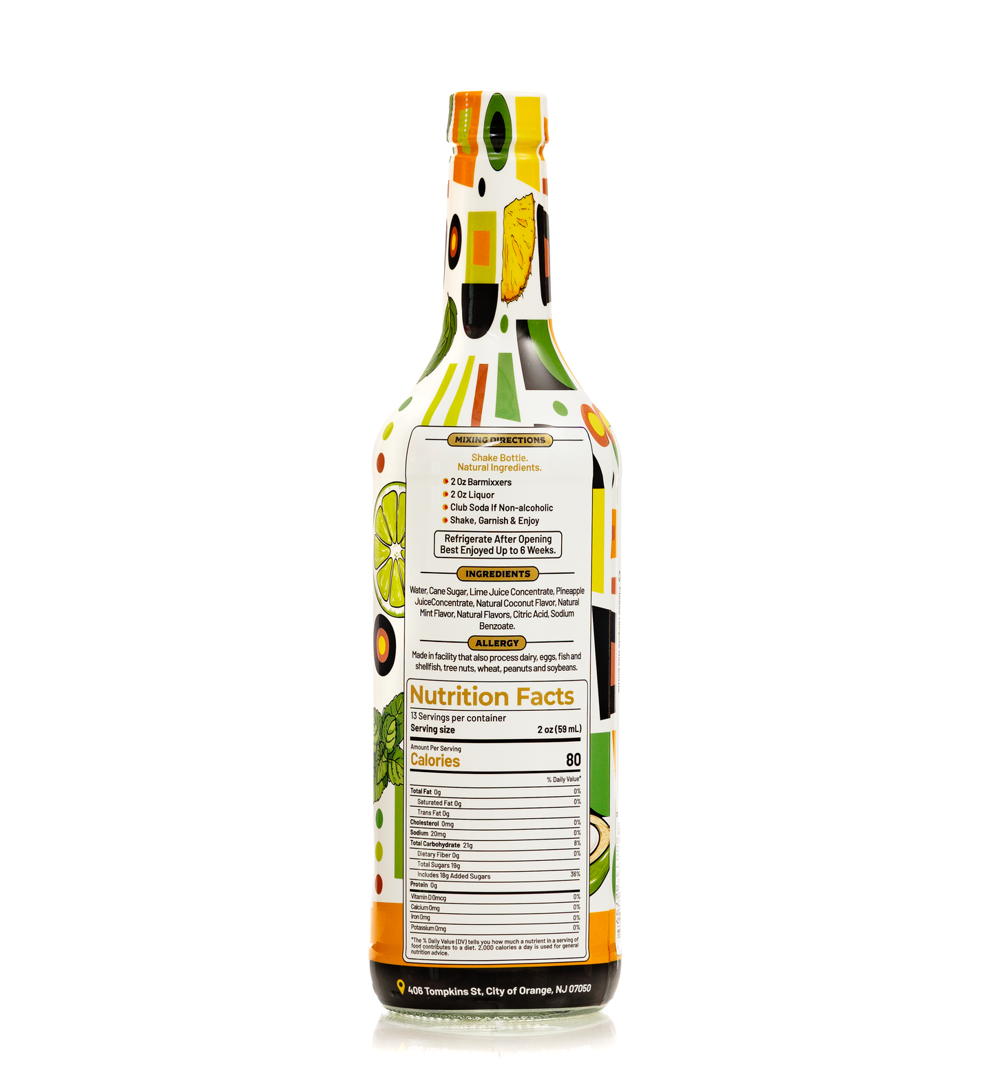 Pineapple Coconut Mojito Mixer – Tropical Fusion in a Bottle | BarMixxers