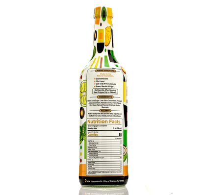 Barmixxers - Premium Pineapple Coconut Mojito Mix, Made with Real Lime Juice, Mojito Mint, Cane Sugar, Coconut, Refreshing Rum Mojito Mixer. Ready to Use