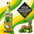 BarMixxers Premium Pineapple Coconut Elixir | Zero-Proof Botanical Mixer | 750ml