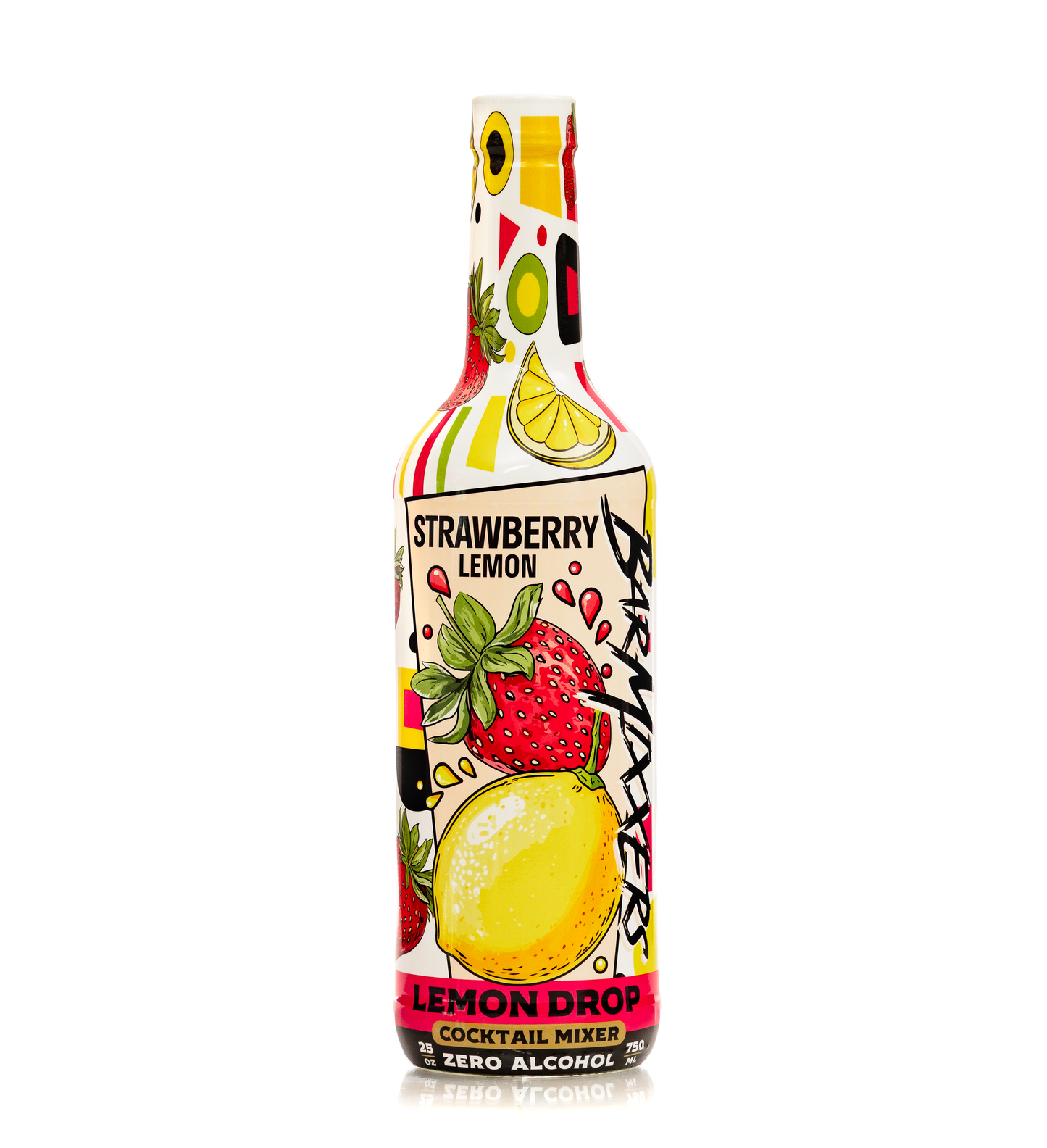 Strawberry Lemon Drop Mixer – Lively Berry & Zesty Citrus Blend | BarMixxers