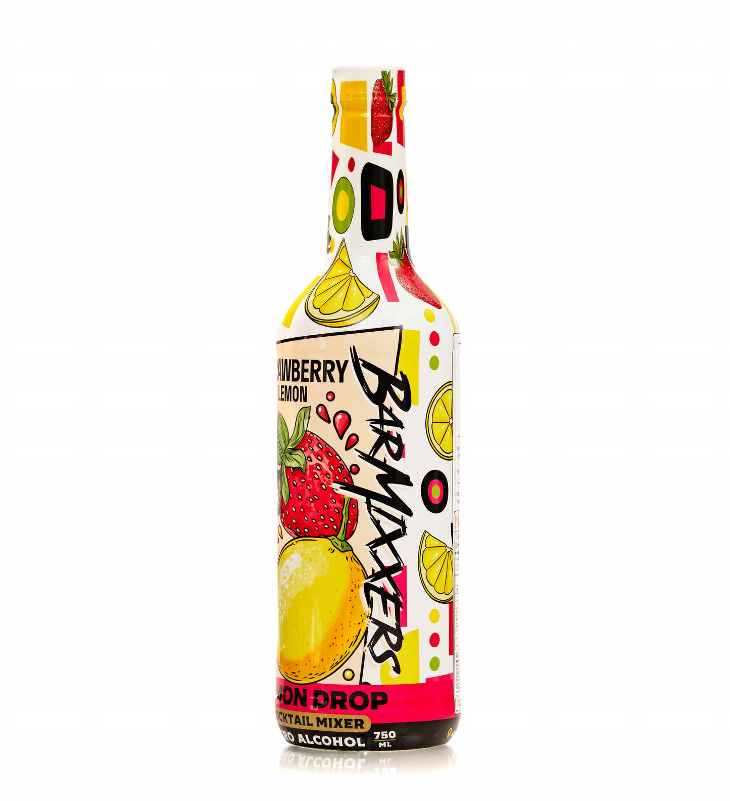 Strawberry Lemon Drop Mixer – Lively Berry & Zesty Citrus Blend | BarMixxers
