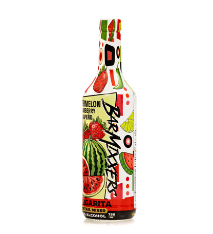 Watermelon Strawberry Jalapeño Margarita Mixer – Sweet Heat Celebration | BarMixxers