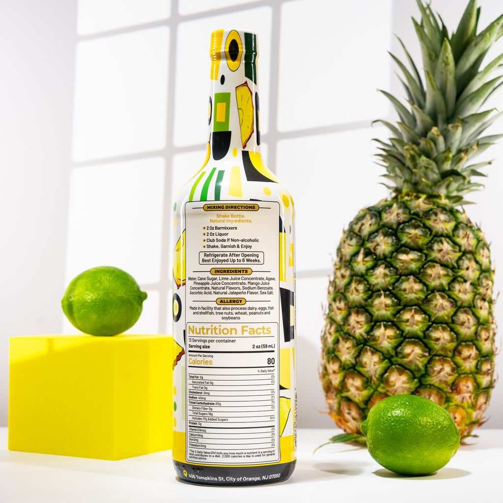 Cocktail Mixer Premium Pineapple Coconut Mojito - 750ml