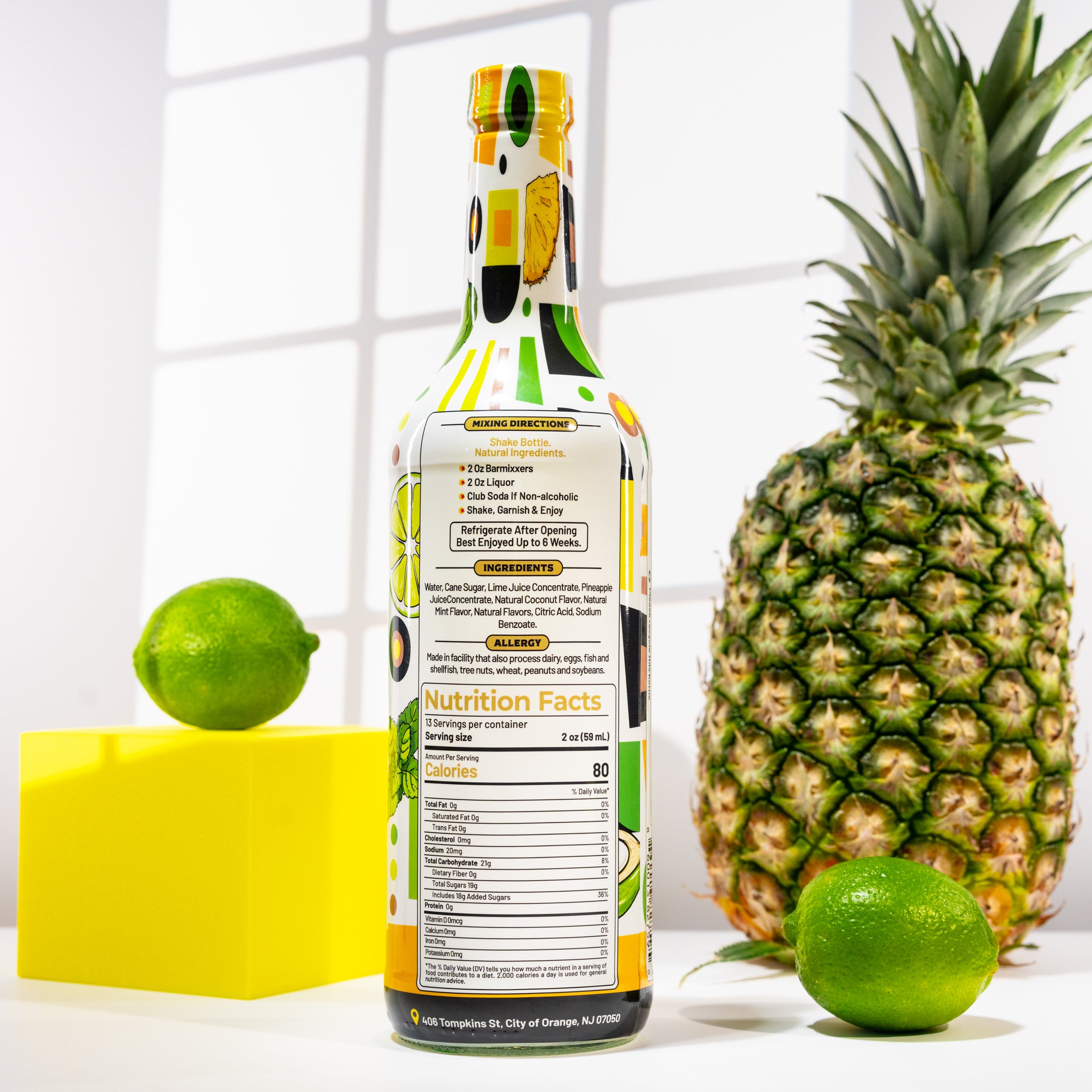 Cocktail Mixer Premium Pineapple Coconut Mojito - 750ml