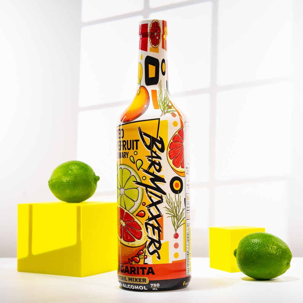 Cocktail Mixer Red Grapefruit Rosemary Margarita Mix - 750ml