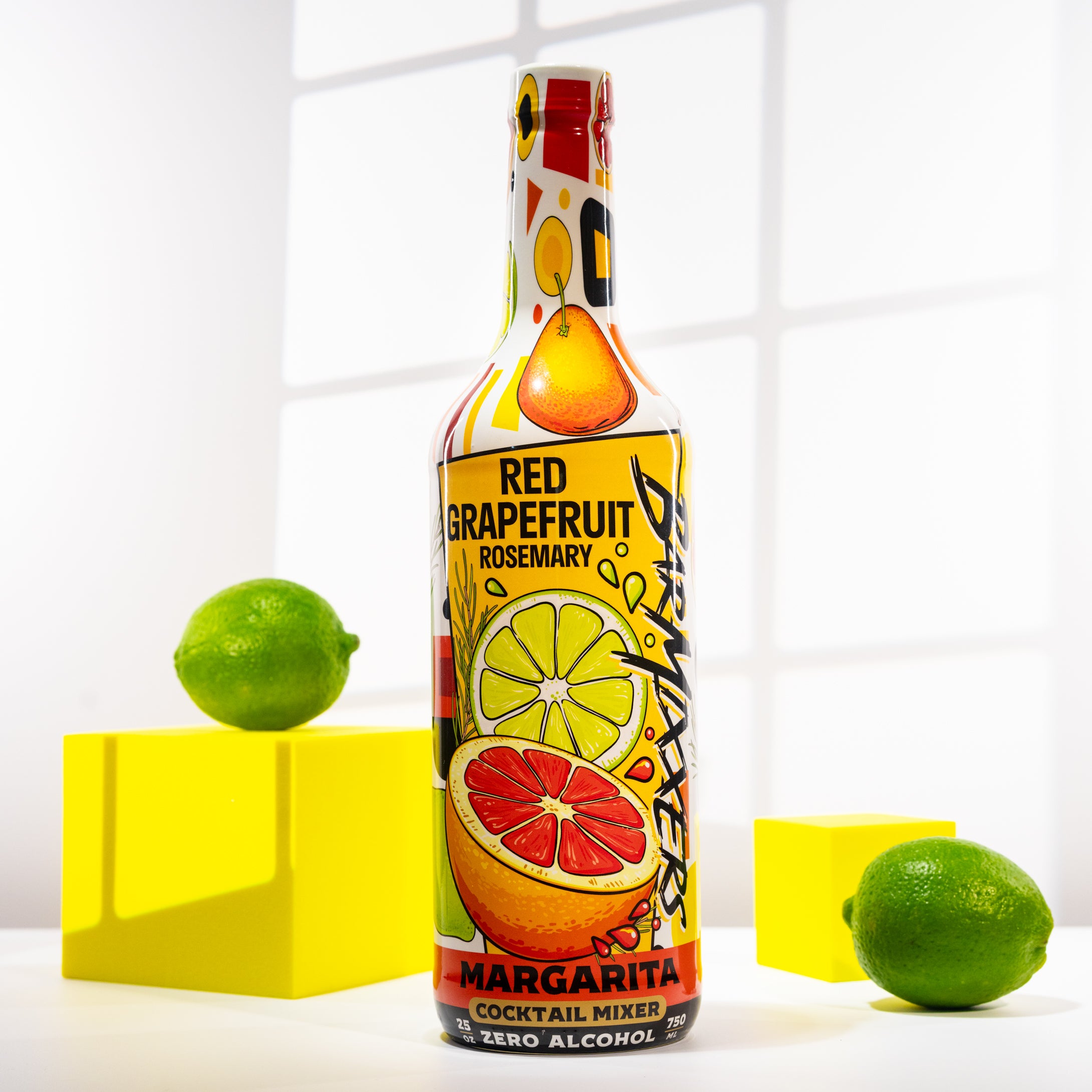 Cocktail Mixer Red Grapefruit Rosemary Margarita Mix - 750ml