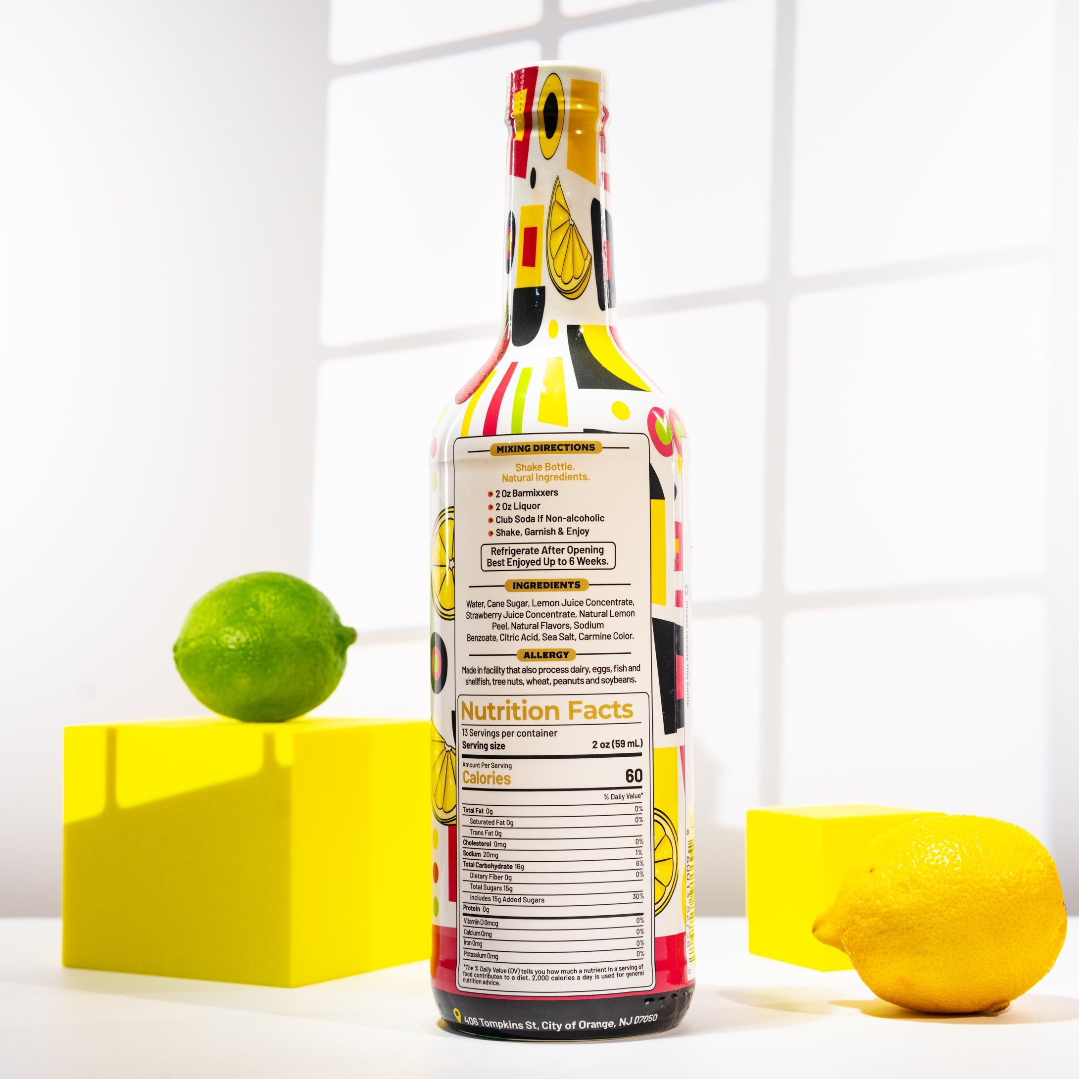 Cocktail Mixer Strawberry Lemon Drop - 750Ml